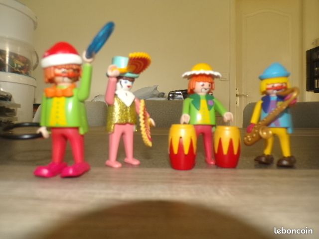 Figurines Playmobil Cirque - Pièces Détachées - Occasion - Pour Compléter