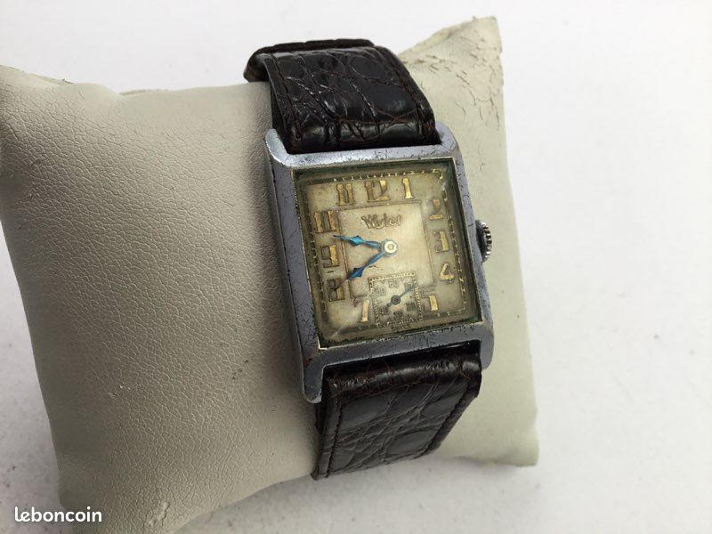Montre Mécanique Wyler Pour Homme, Occasion En Bon état - Style Rétro, Montre Bracelet Classique