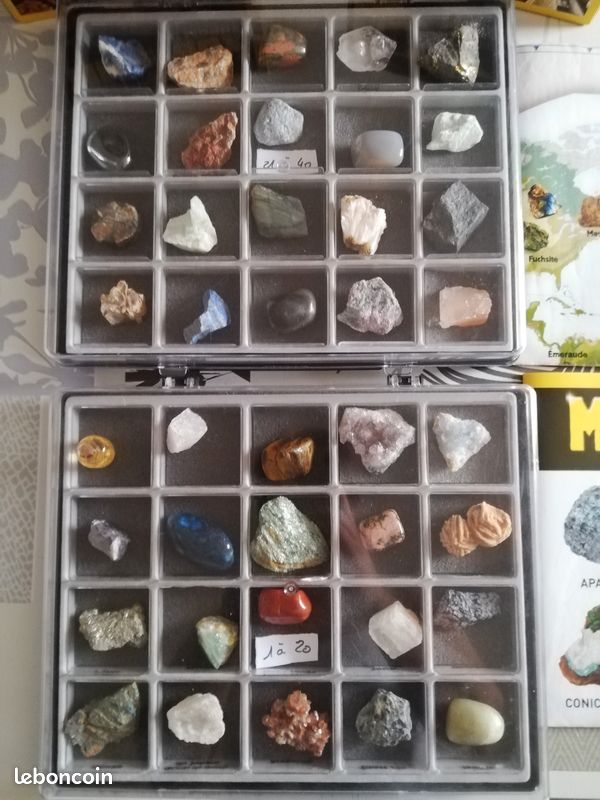 Lot de 40 Minéraux du monde (image 2)