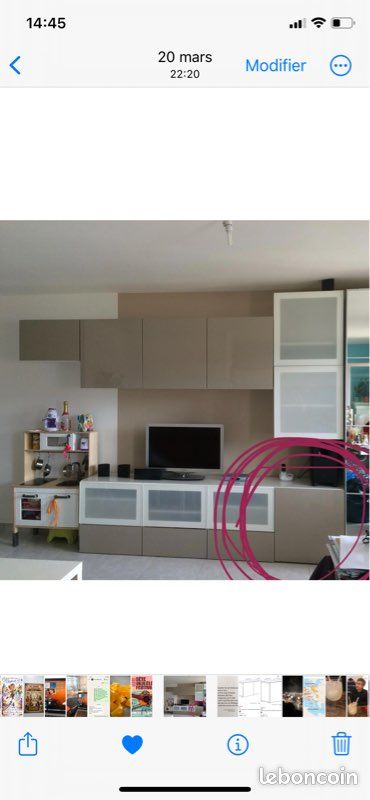 Meuble Besta IKEA (image 1)