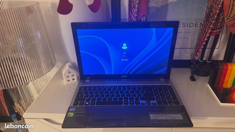 Ordinateur Portable Pc Acer Aspire V3 15,6 pouces Windows 11 package Intel i3 office 250Go SSD 8Go Ram - Ordinateurs