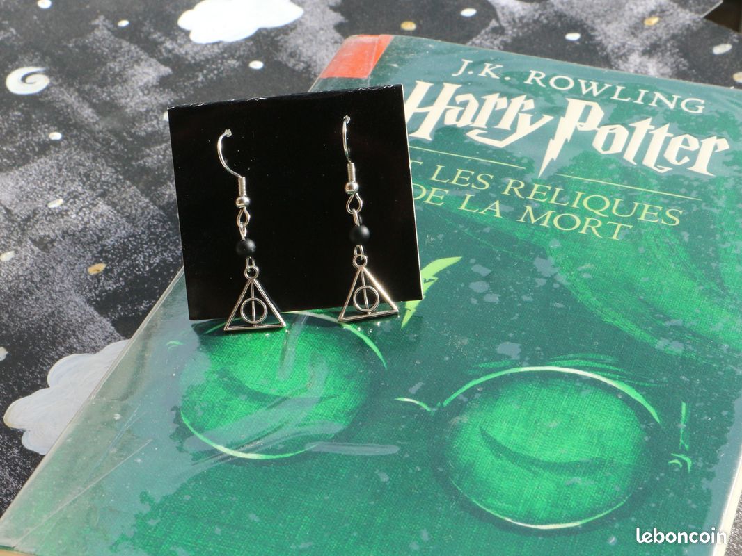 Boucles d’oreilles thème Harry Potter (image 2)
