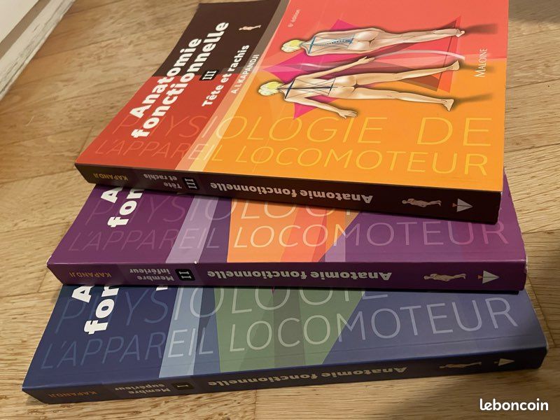 Livres anatomie KAPANDJI (image 1)