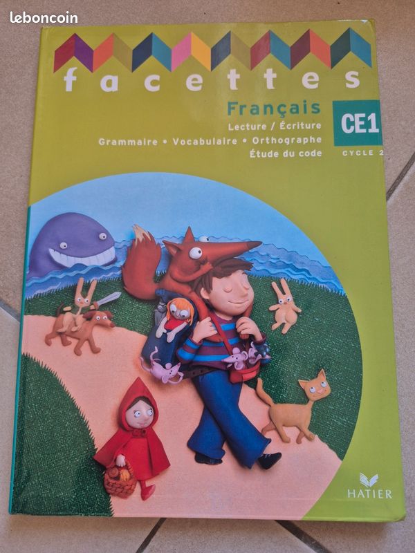 Manuel scolaire facettes CE1 cycle 2 français (image 4)