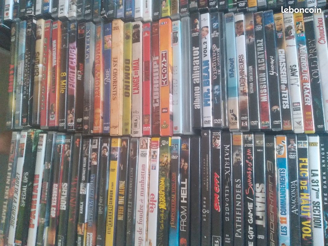 Dvd en lot 40 euros ou unité à 20 centimes (image 2)
