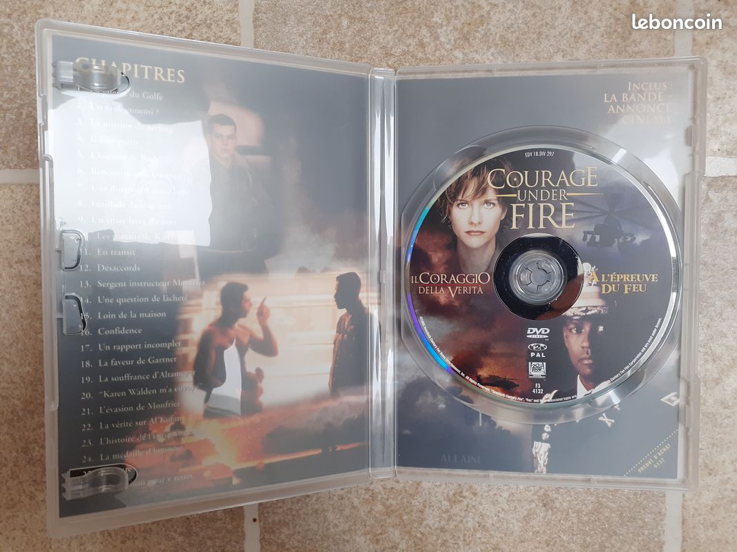 Dvd "A l'épreuve du feu" (image 3)