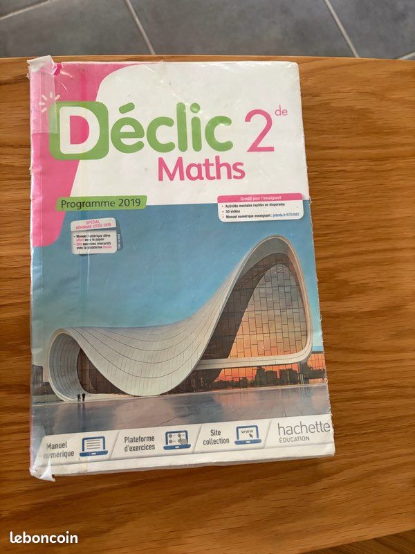 Manuel maths 2nde générale (image 1)