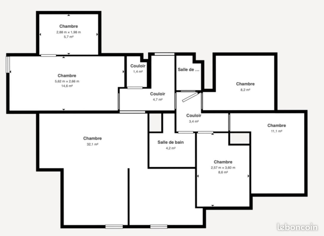 Appartement 5 pièces 102 m² (image 11)