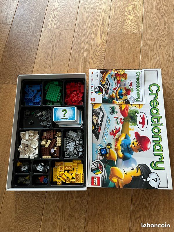 LEGO 3844 Games Creationary Jeux Jouets