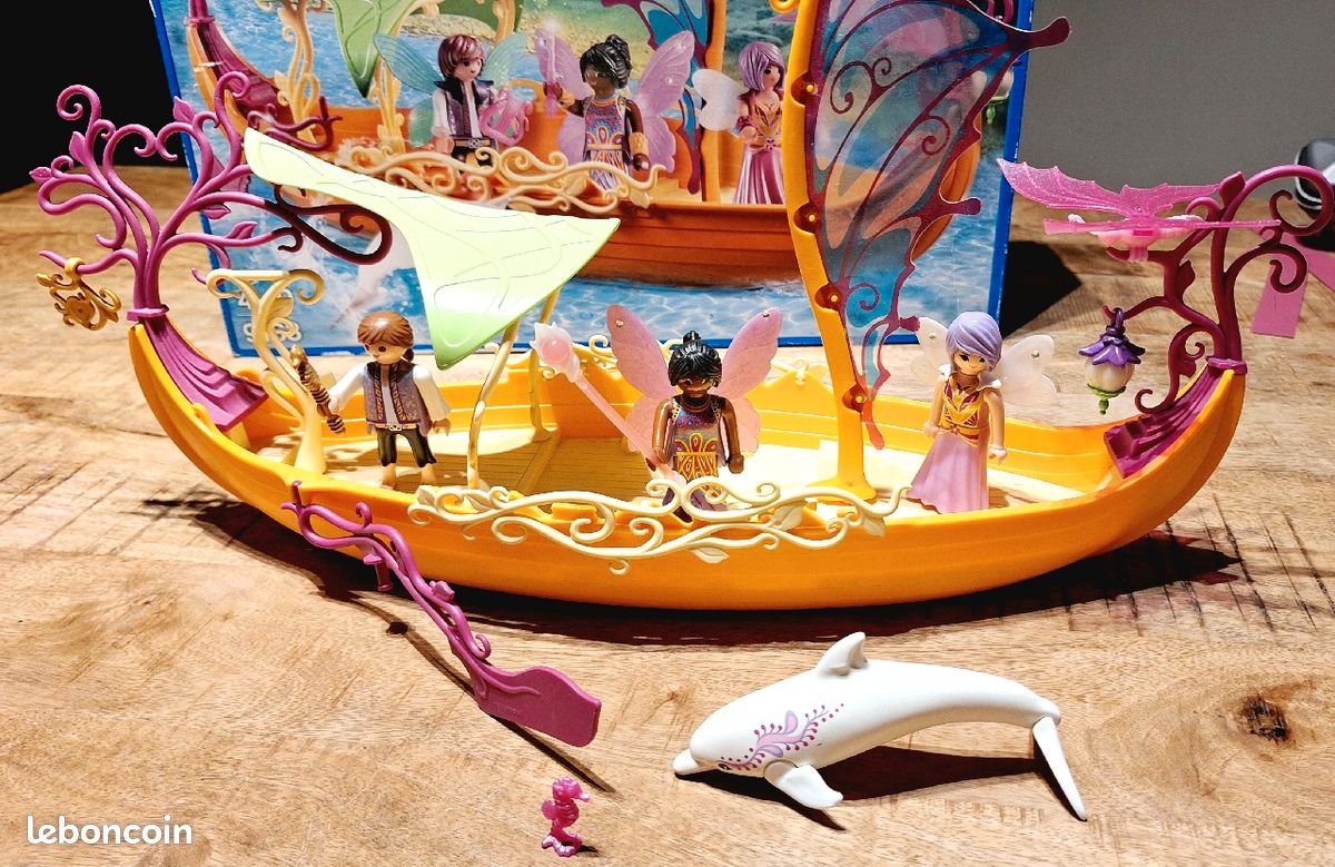 Playmobil Enchanted Fairy Fairy Boat Playmobil Playmobil Fairies