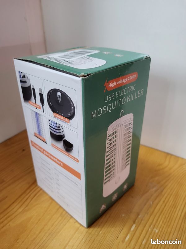 Lampe Anti Moustique Tueur D'Insectes électrique 4200V Haute Puissance Répulsif Efficace, Convient Pour Intérieur Et Extérieur Pour Résistant à L'eau