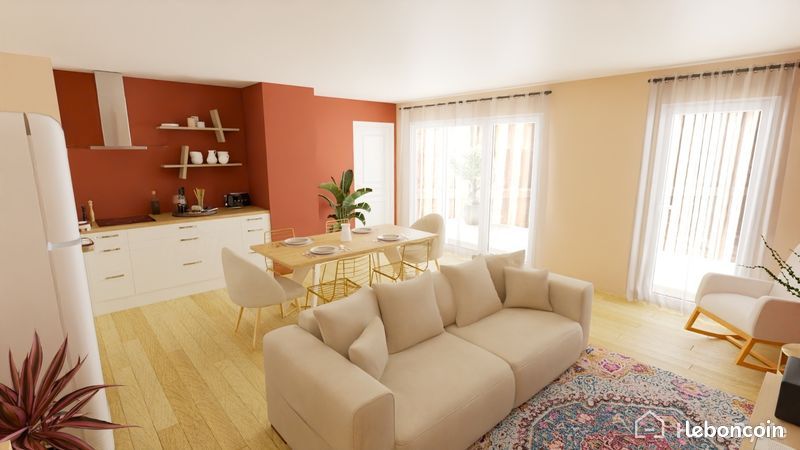 Appartement 4 pièces 84 m² · à Saint-Fons · 84 m² · 298 000 €