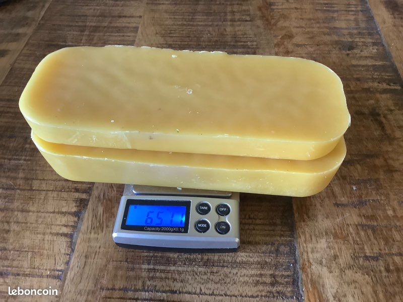 Cire d’abeille naturelle pour bougies, cosmétiques, bricolage etc (image 2)