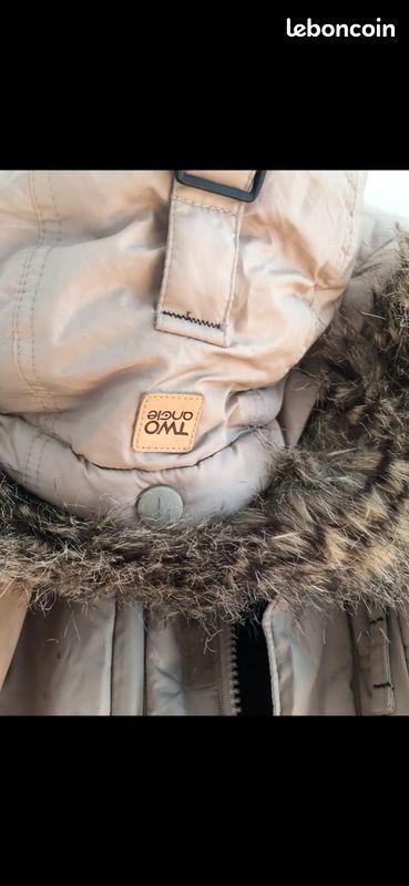 Manteau Two Angle beige (image 5)