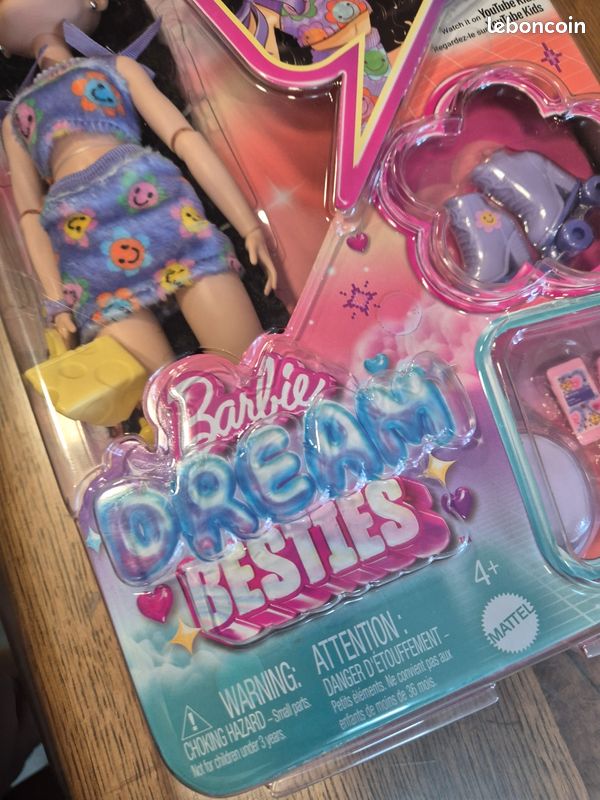 Poupee barbie dream besties skate party neuve (image 3)