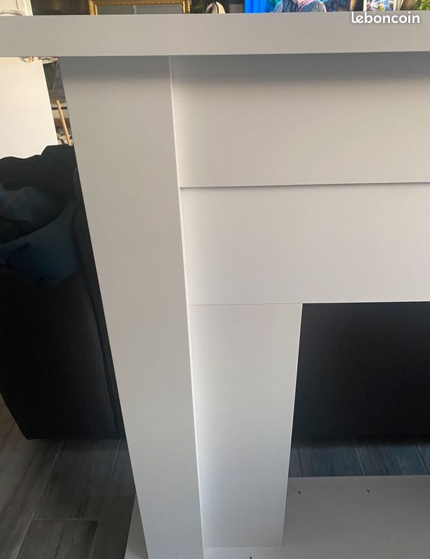 Meuble blanc console (image 3)