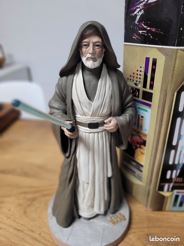 Star wars- Statue en porcelaine de Obiwan Kenobi - 1995 - édition numérotée (image 2)