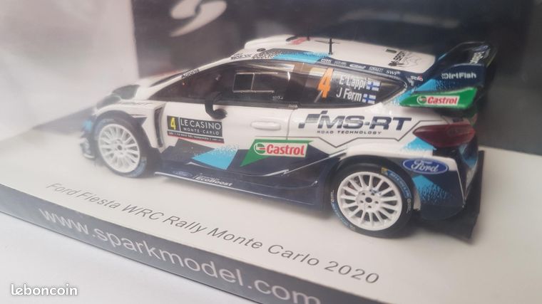 Toyota Yaris WRC 17 Rallye Monte Carlo 2020 2ème Ogier Ingrassia Spark