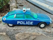 Voiture de police Joustra fonctionnelle friction girophare - Collection