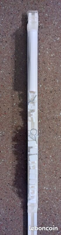Rail simple en PVC neuf pour rideaux (image 7)
