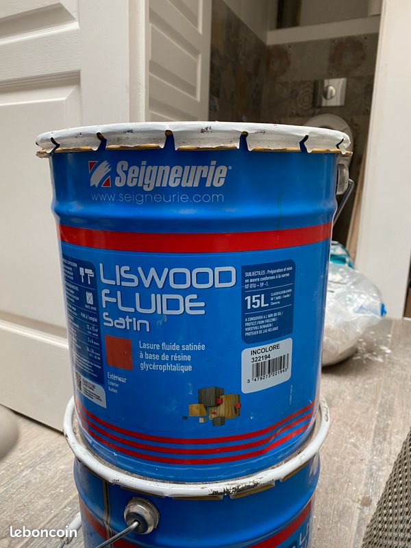 Peintures d'extérieur Seigneurie Liswood Fluide Satin 15L x2 (image 1)