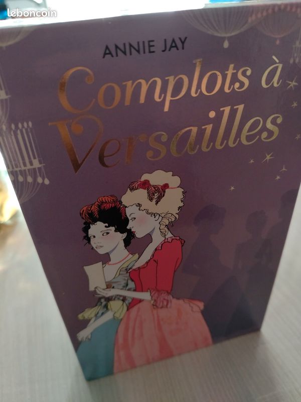Livre : Complots à Versailles / Annie Jay / Édition coffret (image 3)