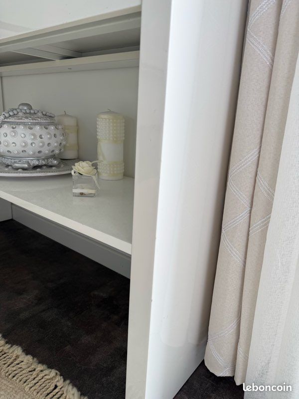 Console blanc laqué (image 4)