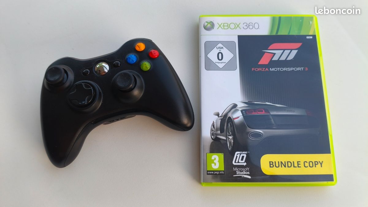Manette Xbox 360 Edition Limitée Forza - X360 - Accessoire Occasion Pas Cher