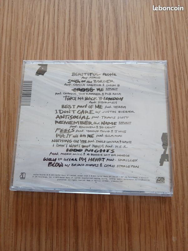 CD Ed Sheeran - n°6 neuf (image 3)