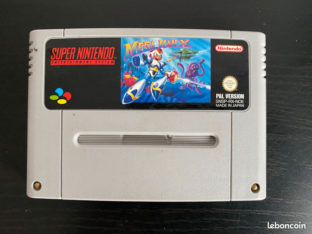 Megaman X sur Super Nintendo / SNES - Jeux vidéo