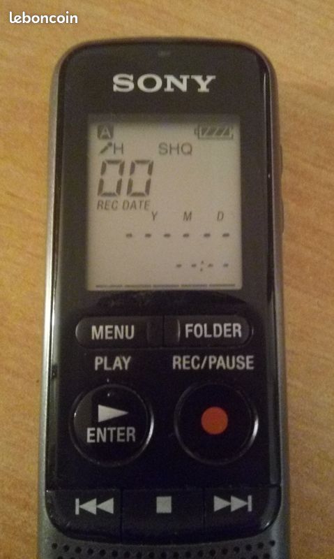 Dictaphone numérique SONY ICD-PX232 (image 2)