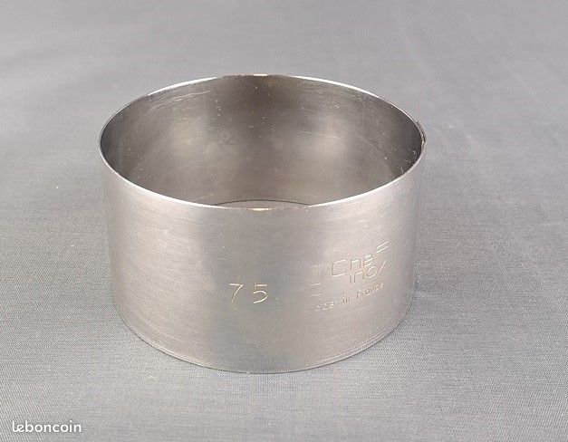 Cercle à mousse Chef Inox 75mm HT40 (image 2)