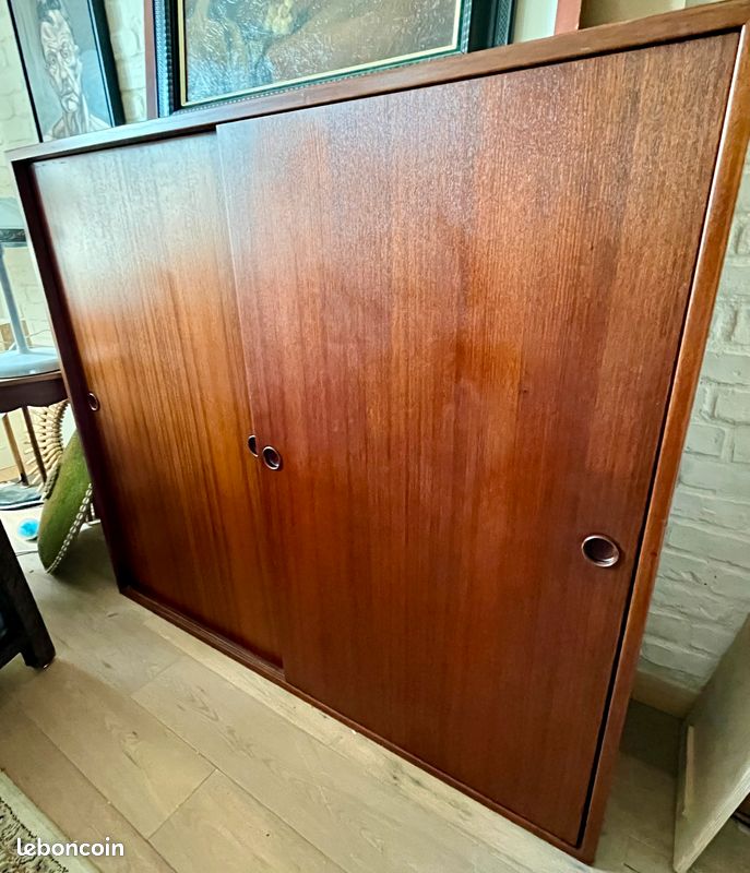 Enfilade haute scandinave (meuble signé) (image 1)