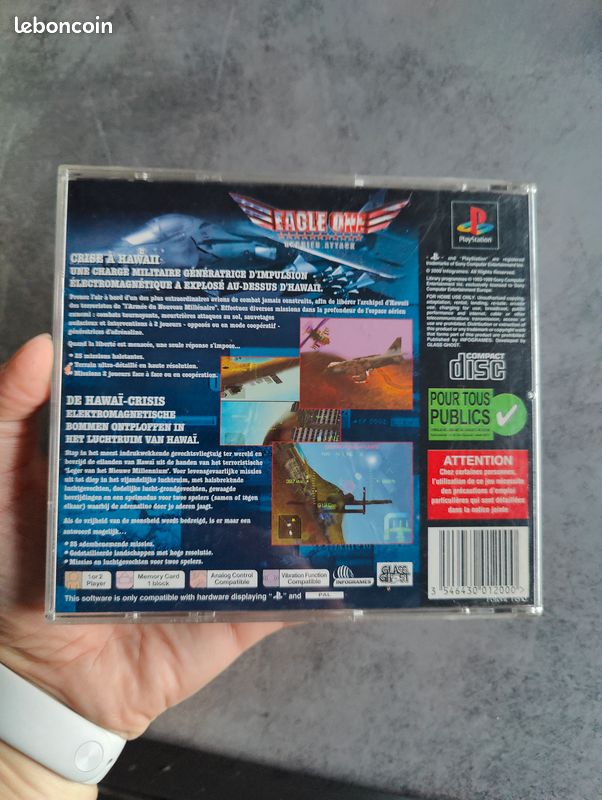Jeu PlayStation 1 - COLIN MCRAE RALLY (EAGLE ONE) - Très Bon état - PS1