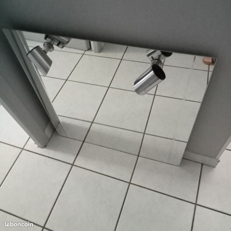 Miroir de salle de bain avec 2 spots intégré (image 1)