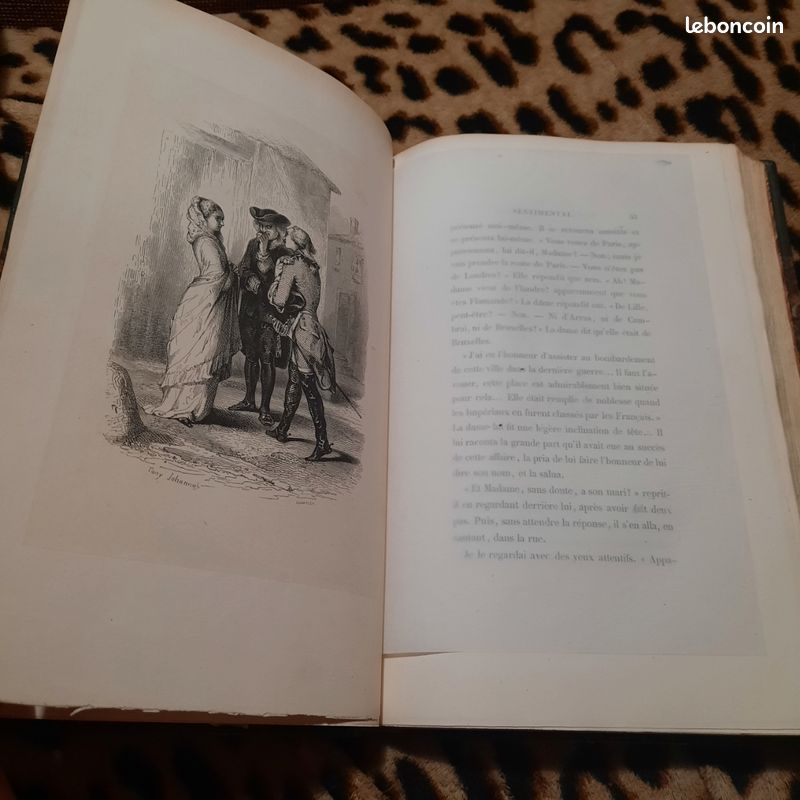 Illustré XIXe. Voyage sentimental de Sterne. Par J.Janin et Tony Johannot (image 11)