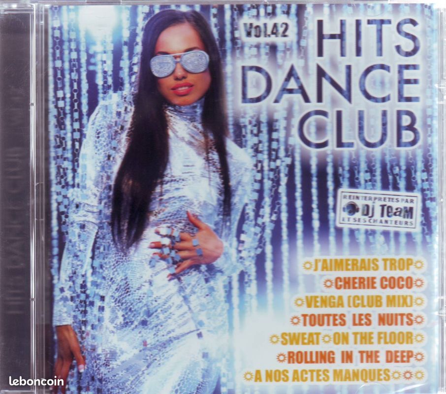 Hits dance club, Dj Team avec ses chanteurs ( cd album) (image 1)