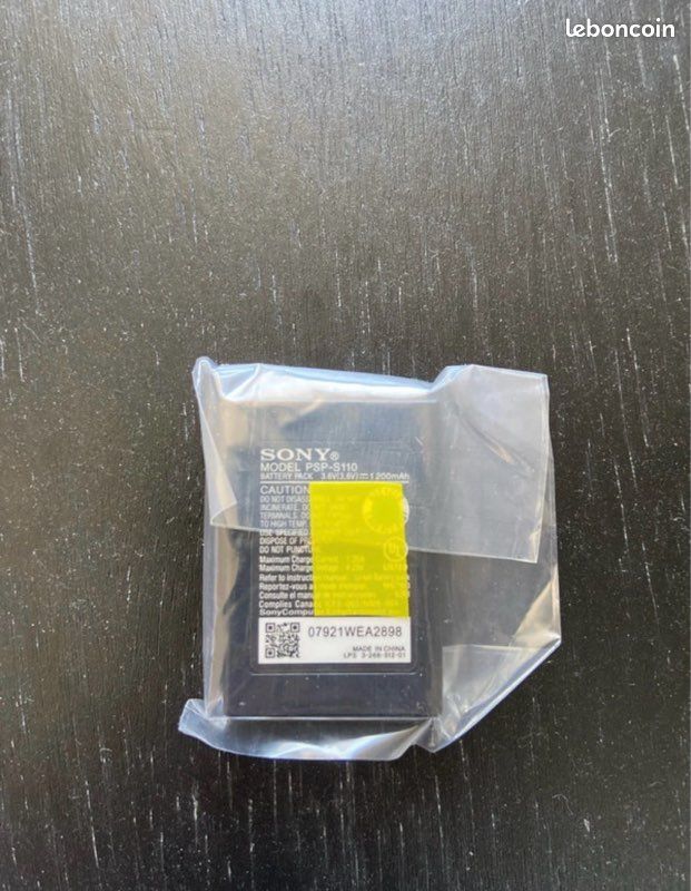 Batterie PSP-S110 sony originale 1200mAh (image 2)