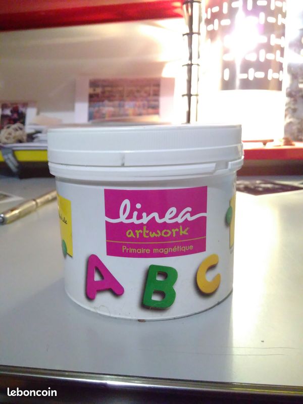 Peinture primaire magnétique linea artwork écologique (image 1)