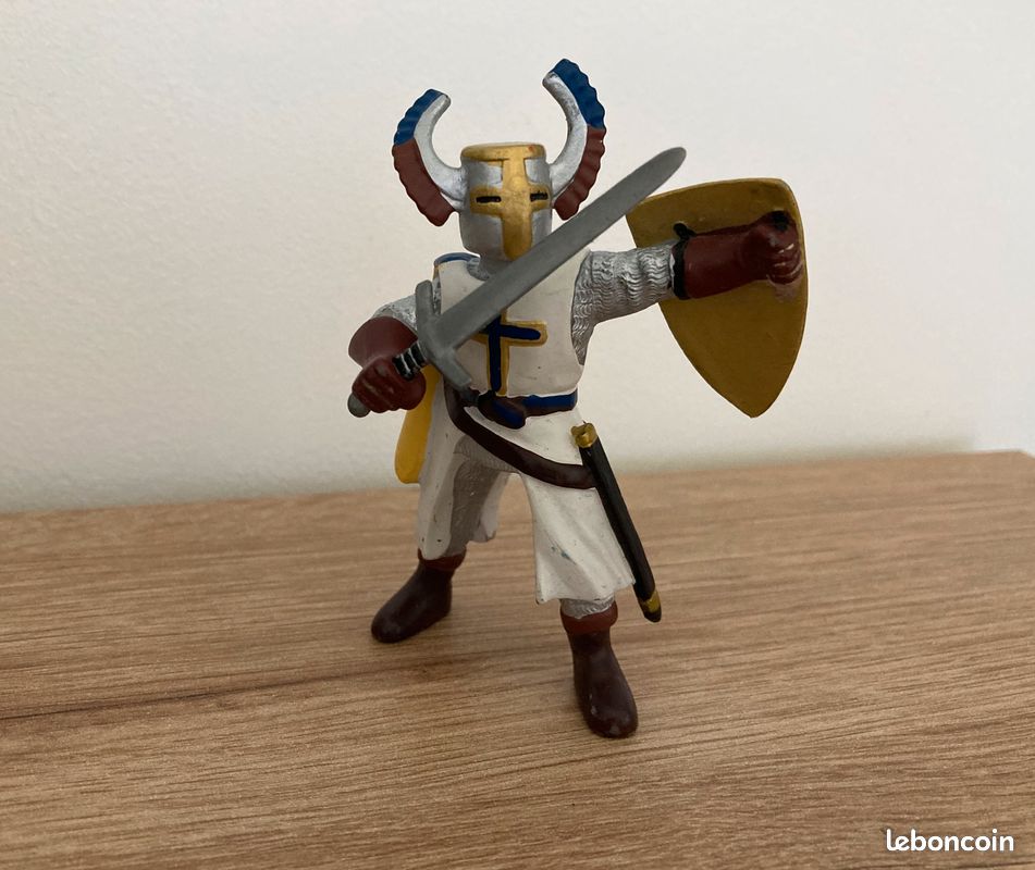 Figurine chevalier croisade Papo (image 1)