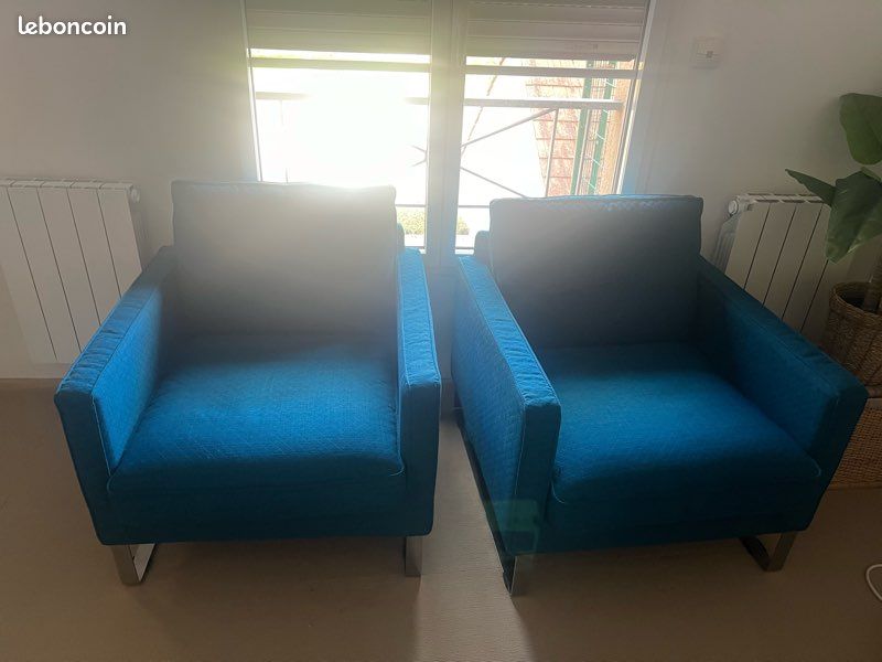 Fauteuil 1 place - Bleu Roi (image 4)