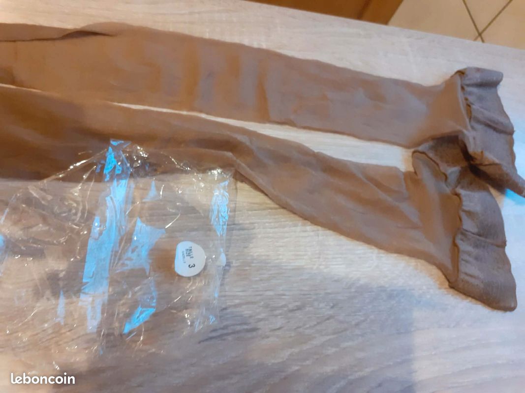 Bas nylon jarretière marque Gazelle taille 3 neuf (image 8)