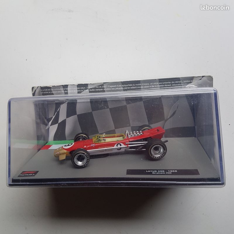 1/43 formule 1 f1 lotus 49 b 1968 graham hill (image 1)