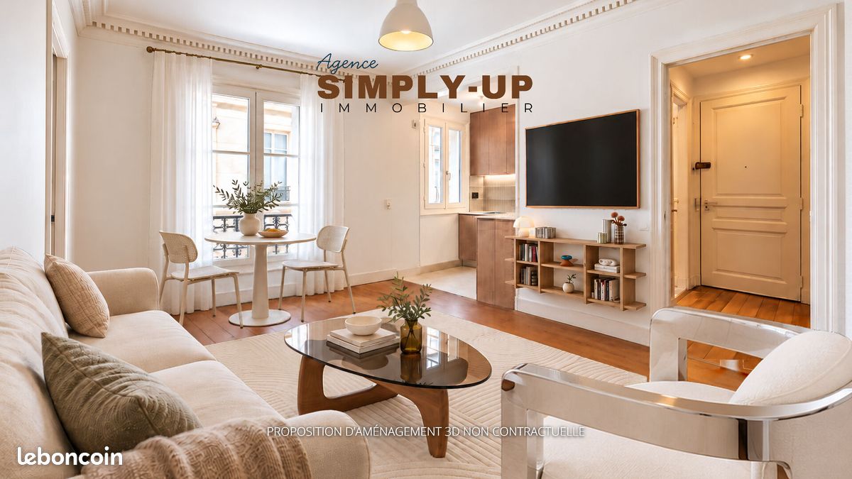 Appartement 2 pièces 31 m² · à Paris · 31 m² · 351 000 €