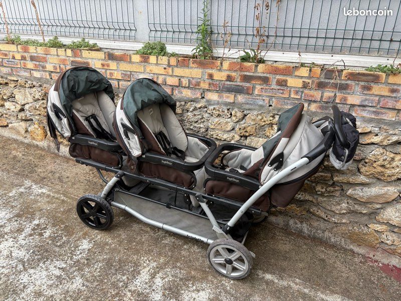 Perego Triplette Stroller Peg Perego Poussette Triple Peg Perego