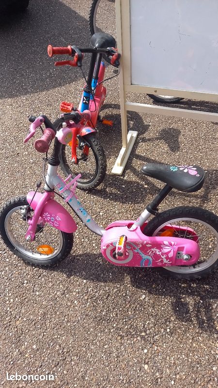 Vélo enfants B twin en 14 pouces garçons et filles (image 1)