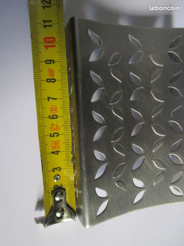 Joli porte savon metal inoxydable (image 4)