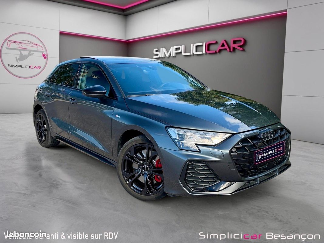 AUDI A3 Sportback 45 TFSI e 272ch PHEV S line S tronic Garantie constructeur 2030 FR (image 1)
