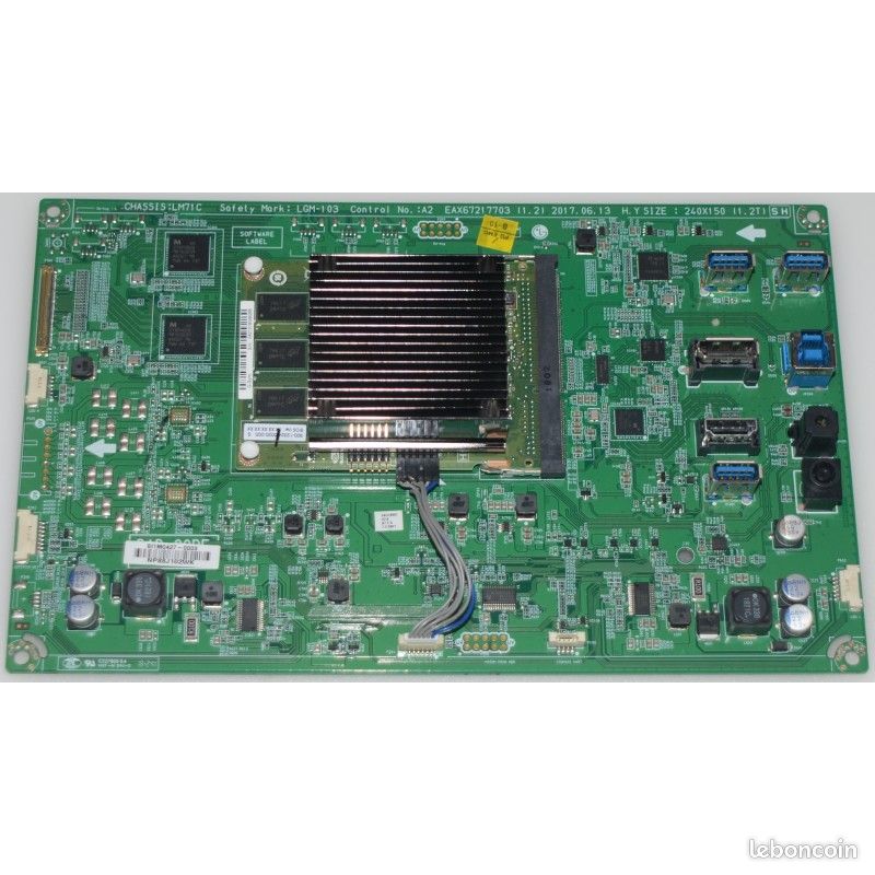 CARTE MÈRE EAX66804605(1.1) Ebt64201818 55 Lg 55Uh661V, Lc550Egg (Fj