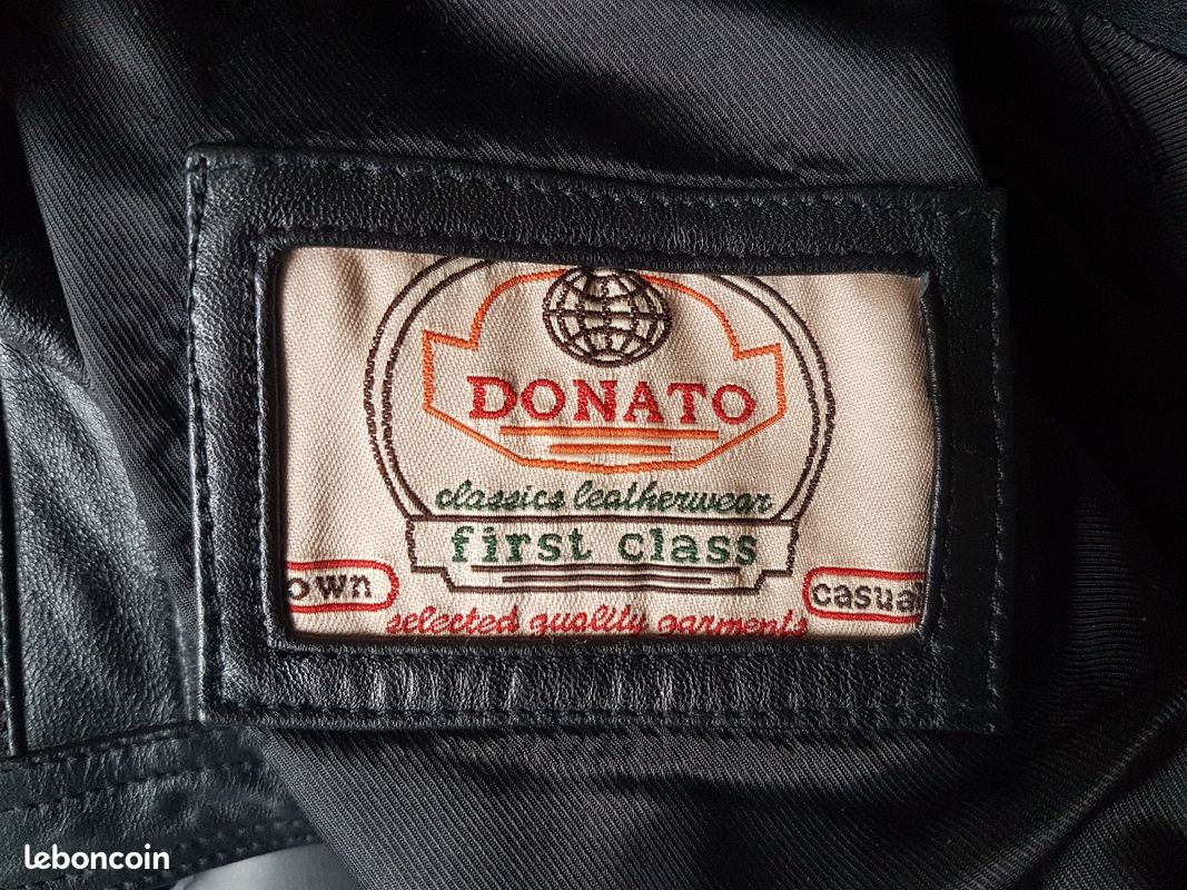 Blouson cuir Vintage (image 4)